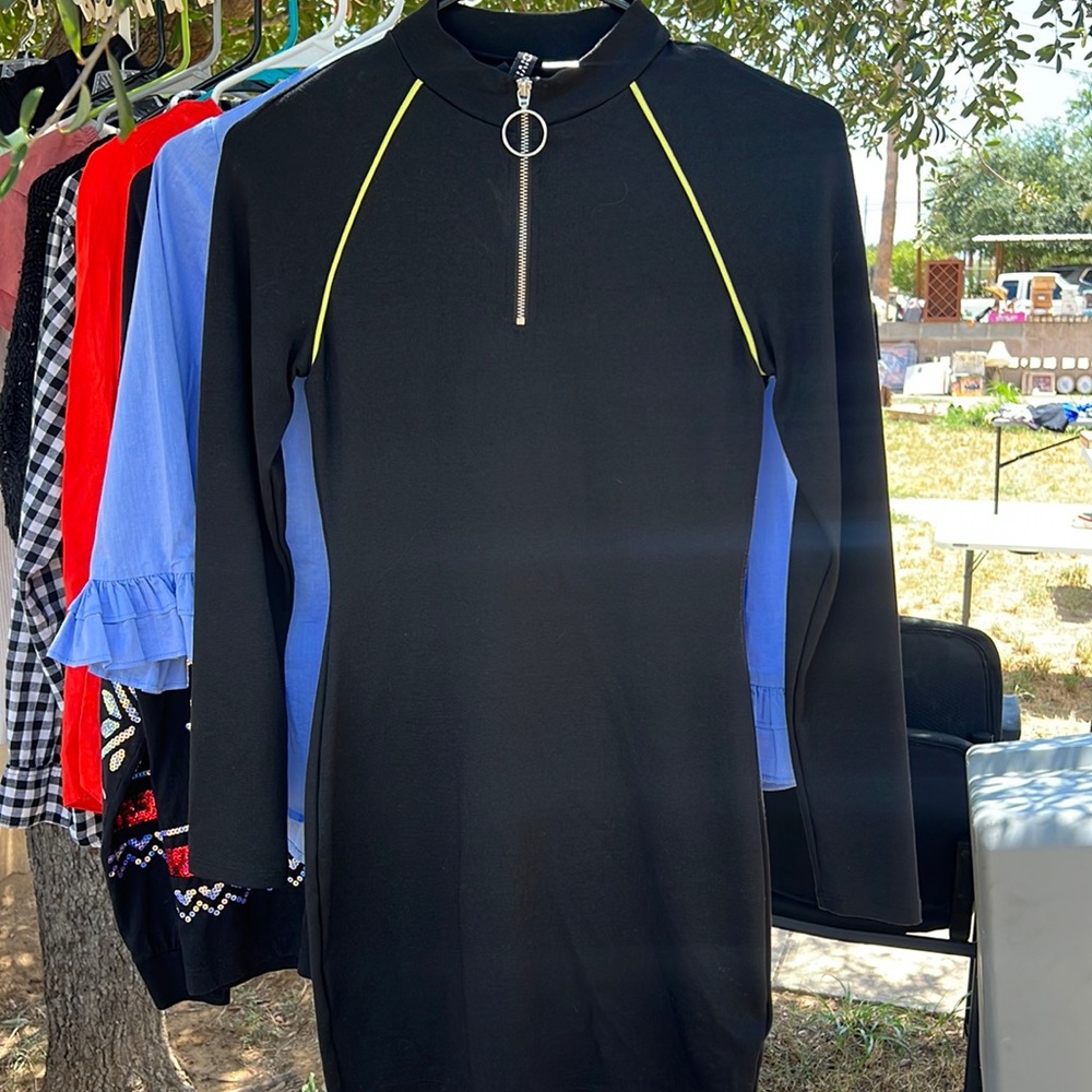 H&M Black Tight Dress